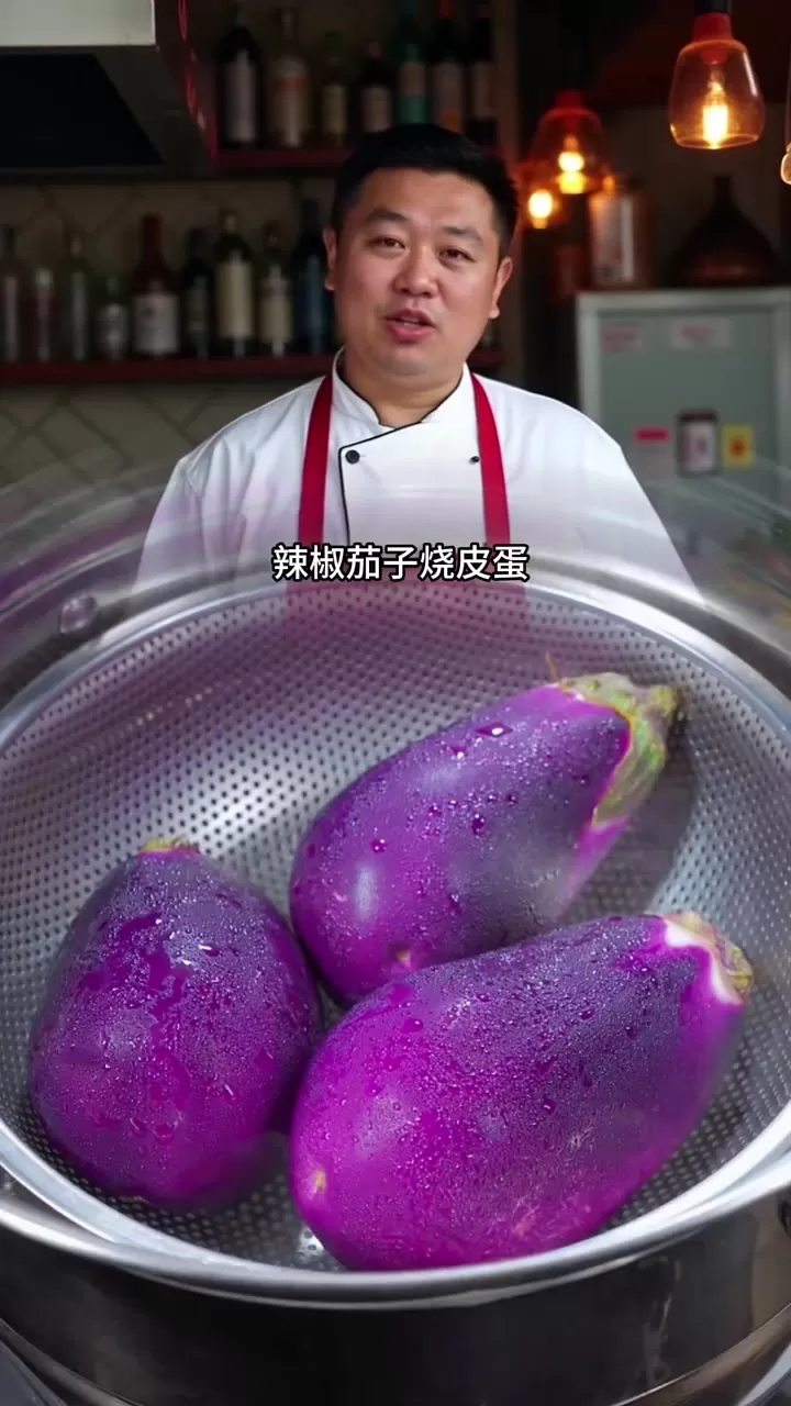 辣椒茄子烧皮蛋-推影坊