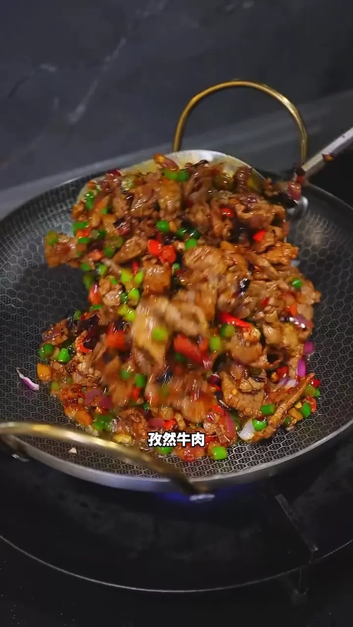 湖南孜然炒牛肉-推影坊